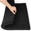 APXEL Spugna Filtrante, Nero Pori Larghi 50 * 50 * 4cm-20PPI Schiuma Filtrante, Spugne Filtro per Acquari, Vasche di Raccolta E Sistemi Idroponici