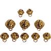 Rayher Campanelle metallo miste, tonde, oro, b2x11mm, 5x15mm, 3x19mm, bus.blis. 10pz, 25225616