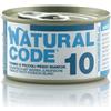 Natural Code 10 (tonno e piccoli pesci bianchi) : Formato - 85gr.