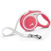 FLEXI Guinzaglio New Comfort Tape Rosso XS - 3 METRI