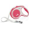FLEXI Guinzaglio New Comfort Tape Rosso M - 5 METRI