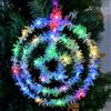 Giugio Luci a forma di stella di Natale, luci a LED per finestre illuminate, luci a LED di Natale, decorazioni natalizie con grandi stelle in metallo, luci natalizie, finestre interne per balconi, esterni