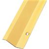 Amig - Tapajuntas per pavimento - 820 mm x 40 mm - Striscia di transizione a gradino e con fissaggio tramite avvitamento - Copri-copertura per giunti - Ottone - Colore Oro