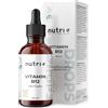 Nutri + nutri+ Vitamina B12 Gocce 50 ml - alto Dosaggio + vegano - B 12 liquido 500 µg - Drops con Metilcobalamina e Adenosilcobalamina bioattive senza Alcool