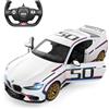 RASTAR 1/14 BMW 3.0 CSL RC auto BMW telecomando giocattolo auto per bambini, bianco 2.4G