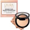 Laura Geller Beauty LAURA GELLER NEW YORK Fondotinta in Polvere Baked Double Take (Porcelain) - Coprenza Totale, Finish Opaco Traspirante, Fondotinta Coprente a Lunga Tenuta, Formula Anti-Età, Senza Effetto Maschera