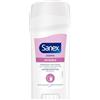 SANEX Stick deodorante Dermo invisibile anti impronte, antitraspirante 48 H, senza alcool, confezione da 2 x 65 ml