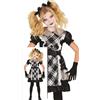 FIESTAS GUIRCA Costume da Bambola di Porcellana per Bambina - Costume da Bambola di Terrore Spaventoso - Costume di Halloween per bambine dai 5 ai 6 anni