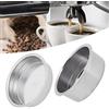 Zerodis Filtro Riutilizzabile per Caffè in Acciaio Inossidabile, Filtro per Caffettiera Non Pressurizzato (Two)