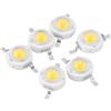 HEEPDD 100 pezzi Chip LED ad Alta Potenza, 1W LED Perline SMD Chip Lampadina Lampadina Chip di Perline Lampada a Diodo a Emissione di Luce Super Luminosa Chip (Bianco caldo 3000K)
