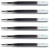 PILOT Lot de 6 Recharges stylo bille BRFN Pte moy. 1 mm Noir