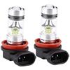 EBTOOLS Bulbo Xenon 2017-2Pcs H8 H9 H11 6000K Lampadina A Led 100W Source Faro A Led Lampadine Fari Fendinebbia Adatto Per Led H11 H8 Led