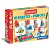 Clementoni Sapientino - Alfabeto e Parole, Gioco Educativo Bambini 3-5 Anni per Imparare Lettere e Parole Scrivendo con Il Metodo Ricalco di Tessere in Cartone, Made in Italy, Lingua Italiana, 16873