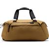 Peak Design Borsa da Viaggio Duffel 50L Coyote Marrone Resistente all'Acqua