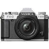 Yashica Compatta FX-D 100 Fotocamera 13MP 4K 3x Zoom Ottico WiFi