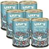 LILYS KITCHEN Kit Risparmio 6x400G Lily's Kitchen Recipe Dog SALMONE ARINGA