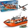 Lego City Motoscafo di Soccorso Ed Elicottero della Guardia Costiera 60504