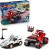 Lego Sonic Auto di Silver Vs. Monster Truck di Knuckles 77118