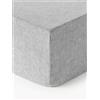 Westwing Collection Lenzuolo con angoli boxspring in lino Linna - Grigio