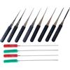 Hoite Kit estrattore chiavi rotte, 12 pezzi estrattore maschio rotto da 0,15-0,4 mm, kit set di strumenti per l'estrazione di chiavi per la manutenzione di riparazione