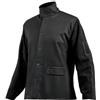 VEVOR Giacca da Saldatore Ignifuga, Taglia XXL, Giacca di Sicurezza per Saldatura Resistente al Calore, Bottoni Automatici e Tasche, Manica in Pelle di Vacchetta Crosta Resistente, Corpo in Cotone FR
