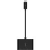 Belkin USB-C to VGA + Charge Adapter, BLK (60W PD)