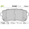 VALEO Kit pastiglie freno, Freno a disco 301867 Compatibile con: HYUNDAI i30, i30, i30 Kombi, i30 Kombi, ix35, KONA, KIA PICANTO II, SOUL II, SPORTAGE III