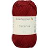 Schachenmayr 9801210-00424 Filati per Maglieria A Mano Catania, 50G Kirsche