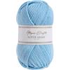 Utopia Crafts Super Aran - Filato per lavoro a maglia e uncinetto, 100 g (brezza azzurra)