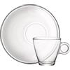 BORMIOLI ROCCO Easy Bar tazza caffè in vetro 100ml Ø mm 64x60h senza piattino (minimo 12 pezzi)