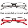 Mast Industria Italiana OCCHIALE DA LETTURA PREMONTATO TWINS SILVER DOUBLE +2,00