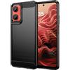 BCASE CUSTODIA B-CASE TPU SILICONE COVER CASE PER MOTOROLA MOTO G35 5G CARBON METAL BLACK
