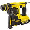 DEWALT DCH253M2-QW Tassellatore SDS-Plus a Percussione, 4.0 Ah, 3 Modalità di Lavoro con Doppia Batteria in Valigetta, 18 V