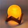 LedLedITALIA Lampada di Sale Himalayano Rosa naturale a forma di Sfera con base diagonale 3-4Kg