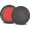 SOULWIT Cuscinetti Copertura Ricambio in Micro Scamosciato per Plantronics Voyager Focus UC B825/1&2 UC, Voyager 4210/4220, per Poly BlackWire 5200/C5200/5210/C5210/C5220/7225, Backbeat Sense