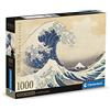 Clementoni - 39707 - Museum Collection - Museum La Grande Onda Di Hok. - 1000 Pezzi - Puzzle Adulti, Arte, Puzzle Quadri Famosi, Dipinti Famosi, Made In Italy