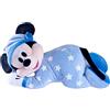 Simba- Disney Topolino Sleep Well sdraiato, 6315870350, +0 mesi, la tutina si illumina al buio, 30 cm
