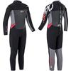 Osprey Muta Invernale per Bambini, Lunghezza 5 mm, Colore Nero e Rosso, Taglia M