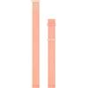 Garmin Cinturino 20mm Quick Release, ComfortFit fabric, Pink Dawn