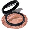 Laura Geller Beauty LAURA GELLER NEW YORK Baked Blush-n-Bronze Marbleized 2-in-1 Bronzer Blush Contour Face con un bagliore radioso, bronzo allo zenzero