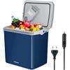 STAKMANN Frigorifero Elettrico Portatile 32 Litri Caldo e Freddo Blu Spina 230V e 12V
