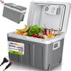 STAKMANN Frigorifero Elettrico Portatile 40L Caldo/Freddo Grigio Spina 230V e 12V Grigio