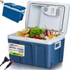 STAKMANN Frigorifero Elettrico Portatile 40L Caldo e Freddo Grigio Spina 230V e 12V Blu
