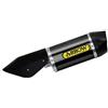 Arrow Terminale di Scarico Arrow Indy Race alluminio Dark con fond
