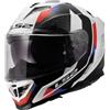 Ls2 Casco Moto Integrale LS2 FF818 STORM III SPORTY Bianco Blu R