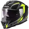 Ls2 Casco Moto Integrale LS2 FF818 STORM III DYNAMO Nero Giallo