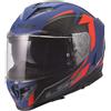 Ls2 Casco Moto Integrale LS2 FF818 STORM III DYNAMO Blu Rosso