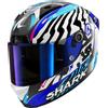 Shark Casco Moto Integrale Shark AERON SPEED-FANCY Carbon Bianco B