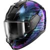 Shark Casco Moto Integrale Shark RIDILL 2 REPTAIA Nero Viola Glitt