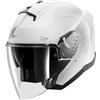 Shark Casco Moto Jet Shark SKWAL JET SP LYNE Bianco Silver
